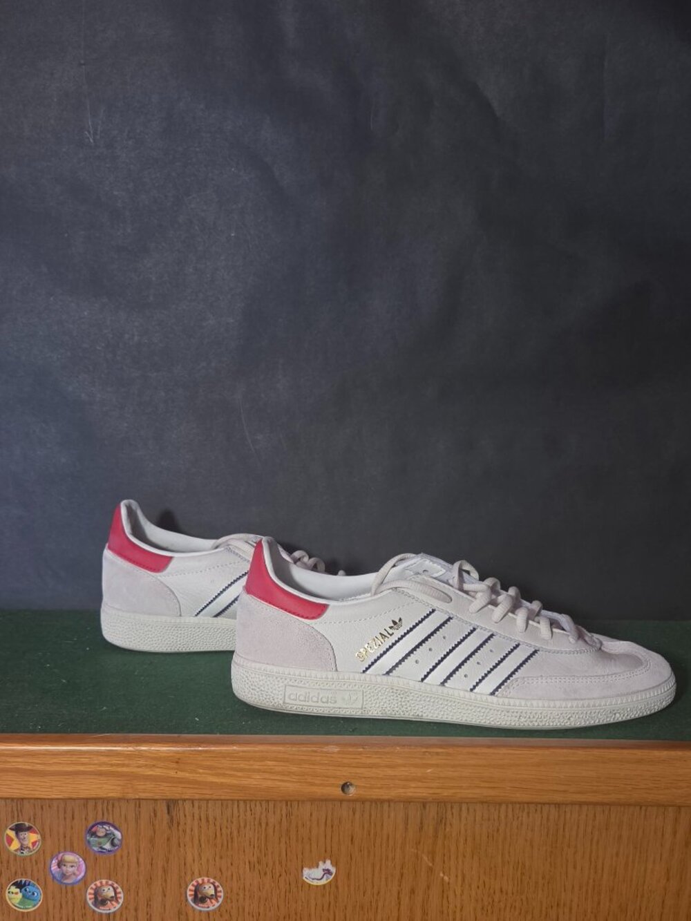 Adidas Spezial Sneakers White Red Suede Vintage Style